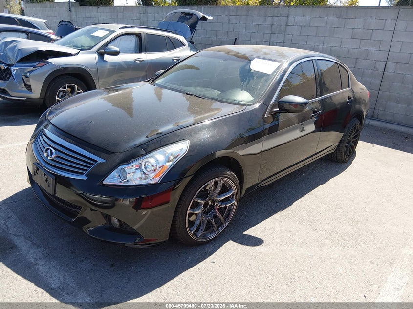 Vin: jn1dv6ap5bm600433, lot: 46208136, infiniti g25 20112