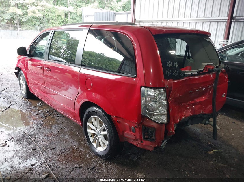 Vin: 2c4rdgcg9er477598, lot: 46208144, dodge grand caravan sxt 20143