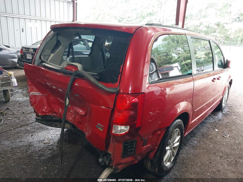 Vin: 2c4rdgcg9er477598, lot: 46208144, dodge grand caravan sxt 20144