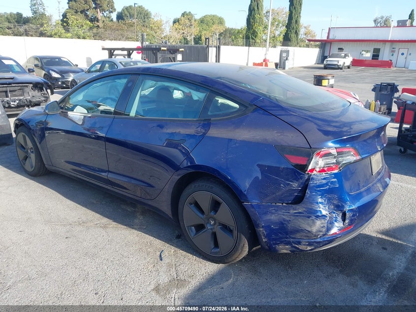 2023 TESLA MODEL 3 auction photo 3