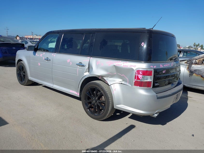 Vin: 2fmgk5c8xkba13262, lot: 46208149, ford flex sel 20193