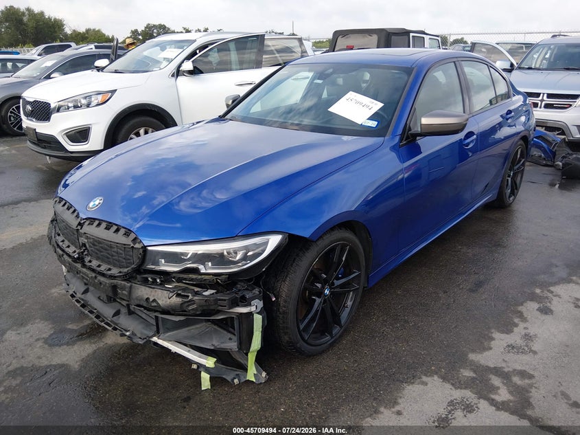 Vin: 3mw5u7j00m8b60289, lot: 46208150, bmw m340i 20212