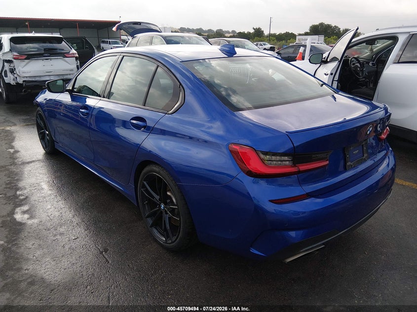 Vin: 3mw5u7j00m8b60289, lot: 46208150, bmw m340i 20213