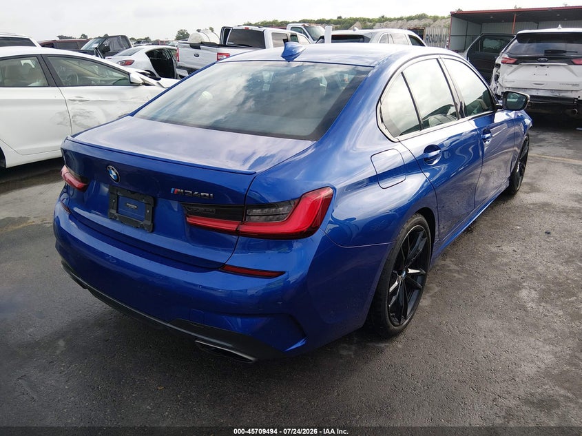 Vin: 3mw5u7j00m8b60289, lot: 46208150, bmw m340i 20214