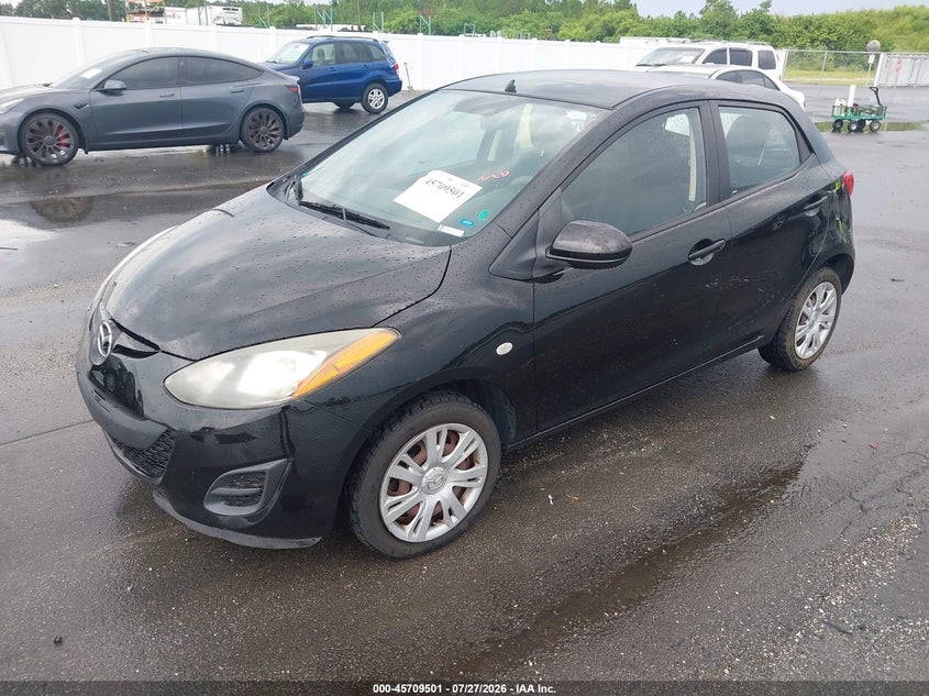 Vin: jm1de1ky2d0155277, lot: 46208157, mazda mazda2 sport 20132