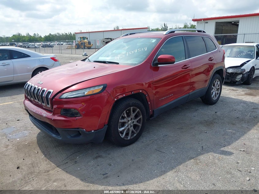 2017 Jeep Cherokee, Удар сзади, IAAI, VIN 1C4PJLCB2HW517819 — фото 2