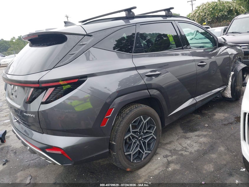 Vin: km8jfcd14ru194184, lot: 46208185, hyundai tucson hybrid n line 20244