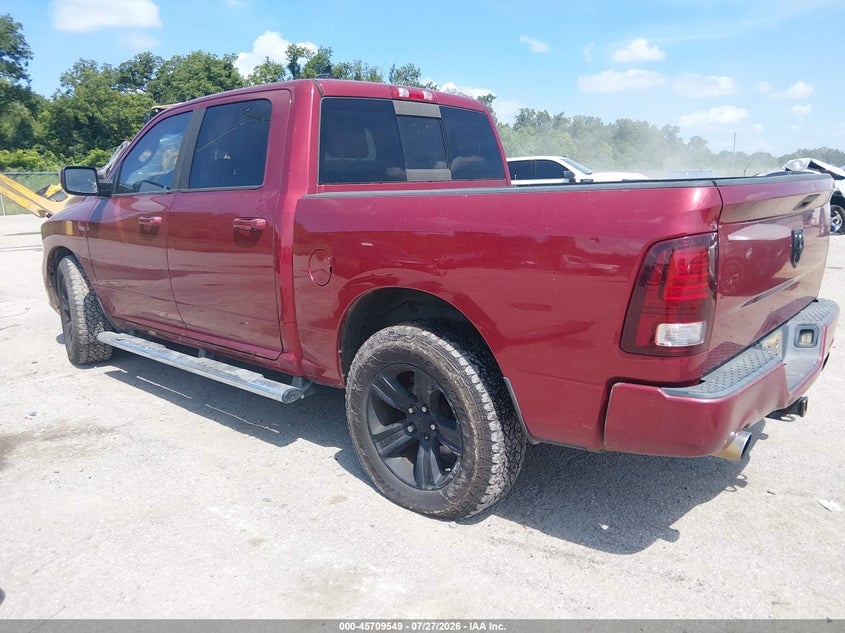 Vin: 1c6rr6mt4ds632554, lot: 46208205, ram 1500 sport 20133