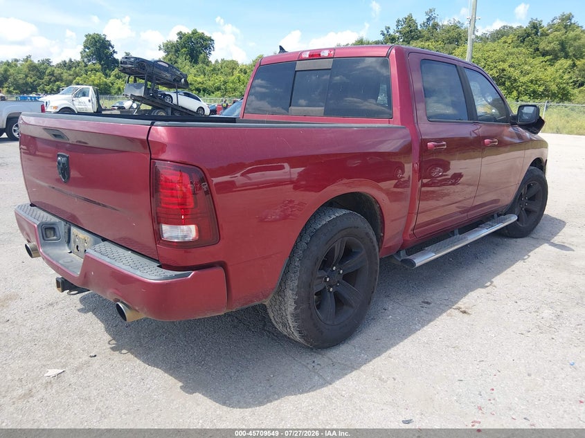 Vin: 1c6rr6mt4ds632554, lot: 46208205, ram 1500 sport 20134