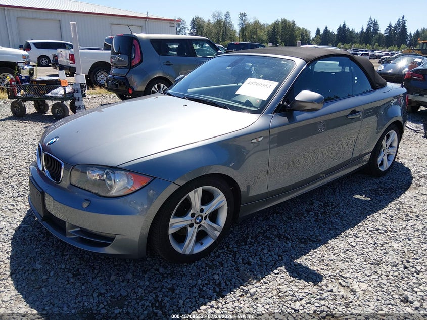Vin: wbaun1c58bvh83249, lot: 46208209, bmw 128i 20112