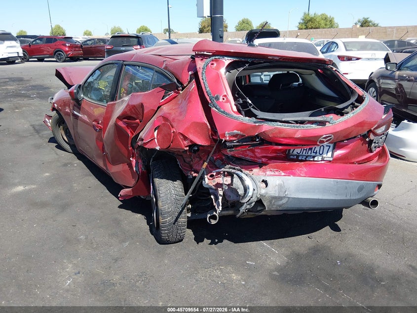 Vin: jm1bm1k75f1224350, lot: 46208210, mazda mazda3 i sport 20153