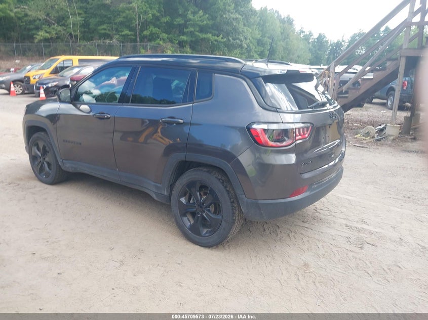Vin: 3c4njdbb6mt515523, lot: 46208228, jeep compass altitude 4x4 20213