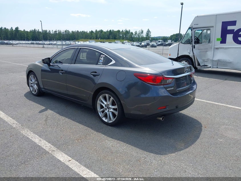 Vin: jm1gj1v69f1170617, lot: 46208229, mazda mazda6 i touring 20153