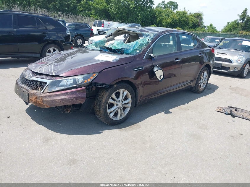 Vin: 5xxgm4a7xdg139580, lot: 46208294, kia optima lx 20132