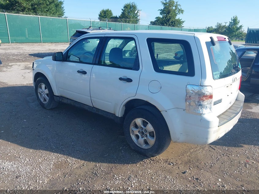 Vin: 1fmcu0c70ckb93989, lot: 46208317, ford escape xls 20123