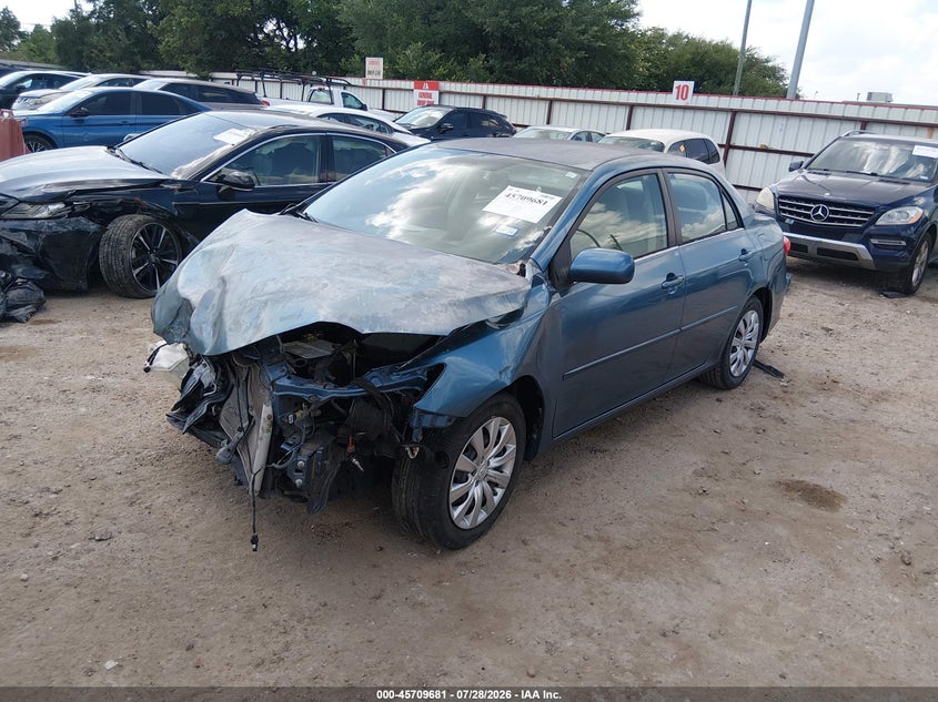 Vin: 5yfbu4ee1dp087850, lot: 46208337, toyota corolla le 20132