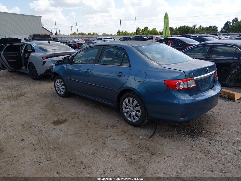 Vin: 5yfbu4ee1dp087850, lot: 46208337, toyota corolla le 20133