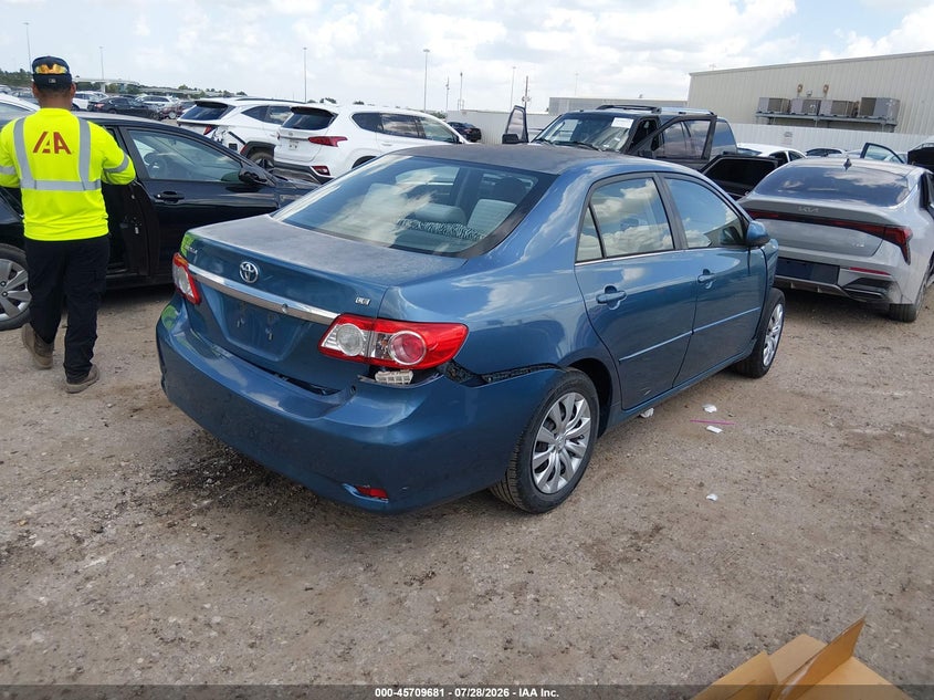 Vin: 5yfbu4ee1dp087850, lot: 46208337, toyota corolla le 20134