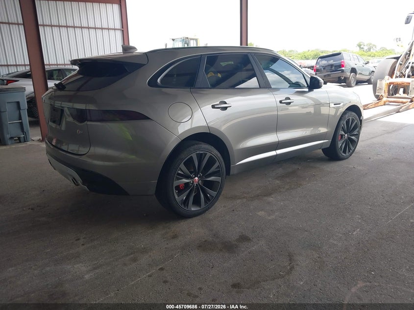 Vin: sadcm2fv3ja298706, lot: 46208342, jaguar f-pace s 20184