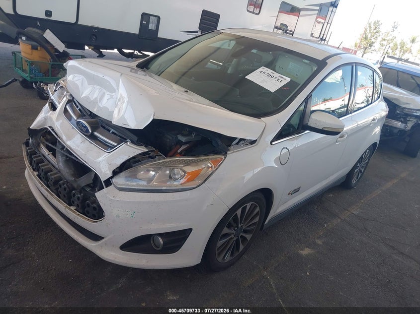 Vin: 1fadp5fu7hl108331, lot: 46208389, ford c-max energi titanium 20172