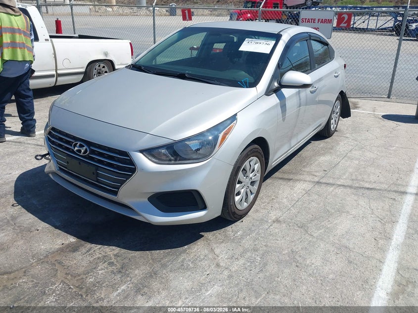 Vin: 3kpc24a69le126337, lot: 46208391, hyundai accent se 20202