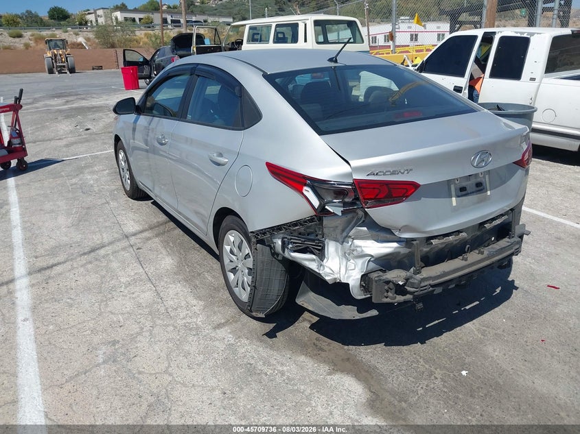 Vin: 3kpc24a69le126337, lot: 46208391, hyundai accent se 20203