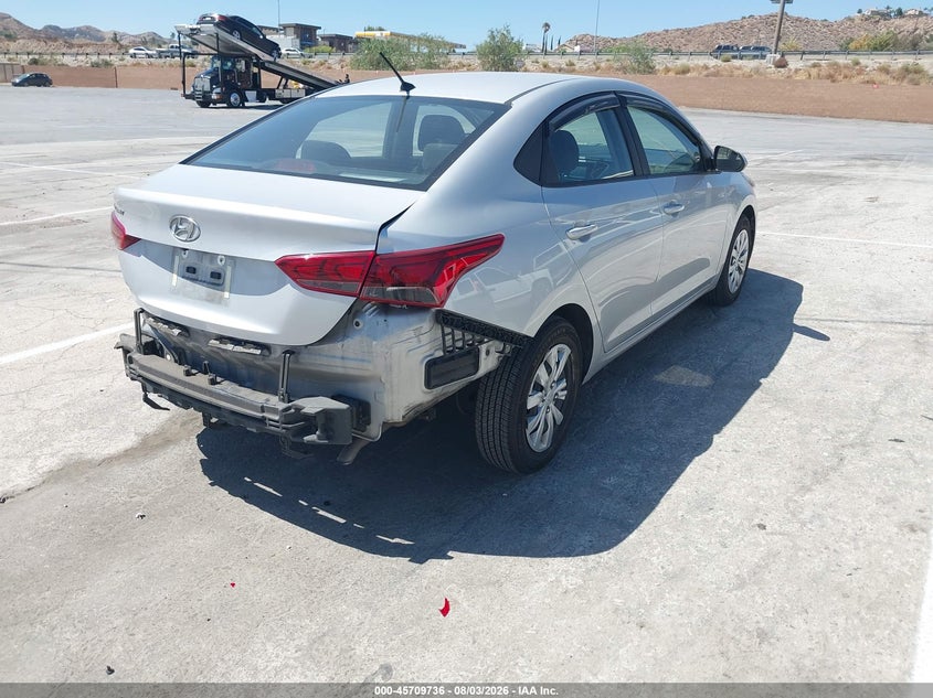 Vin: 3kpc24a69le126337, lot: 46208391, hyundai accent se 20204
