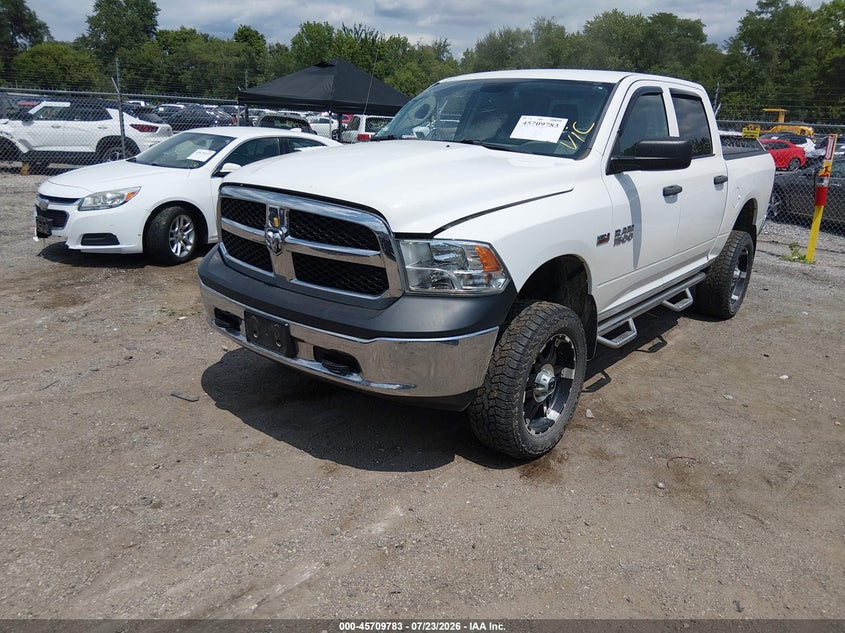 Vin: 1c6rr7kt7gs360174, lot: 46208439, ram 1500 tradesman 20162
