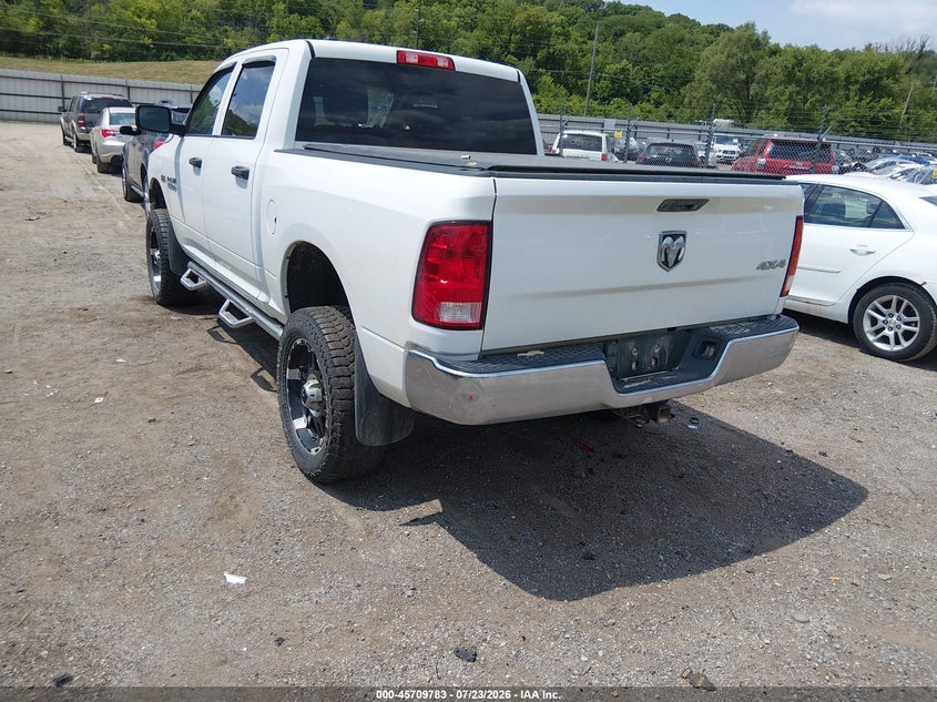 Vin: 1c6rr7kt7gs360174, lot: 46208439, ram 1500 tradesman 20163