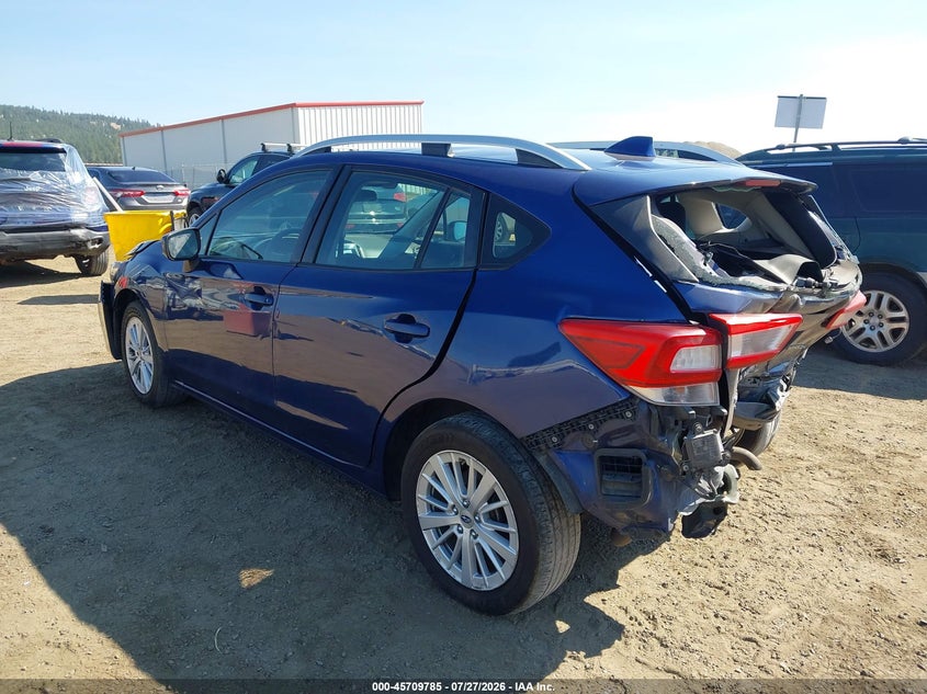 Vin: 4s3gtad6xj3748457, lot: 46208440, subaru impreza 2.0i premium 20183