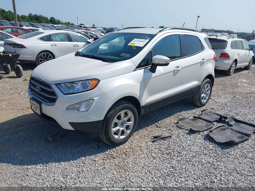 Vin: maj6s3gl2nc466367, lot: 46208459, ford ecosport se 20222