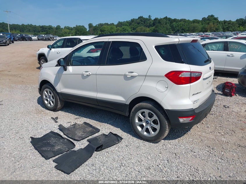 Vin: maj6s3gl2nc466367, lot: 46208459, ford ecosport se 20223