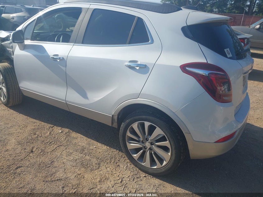 Vin: kl4cjasb0hb070011, lot: 46208478, buick encore preferred 20173