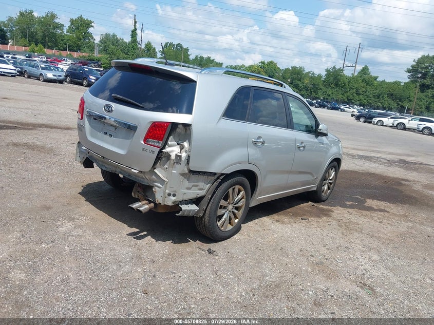 Vin: 5xykwda25dg384856, lot: 46208481, kia sorento sx v6 20134
