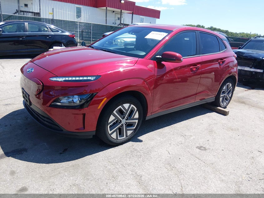 Vin: km8k23ag0pu190266, lot: 46208499, hyundai kona electric se 20232