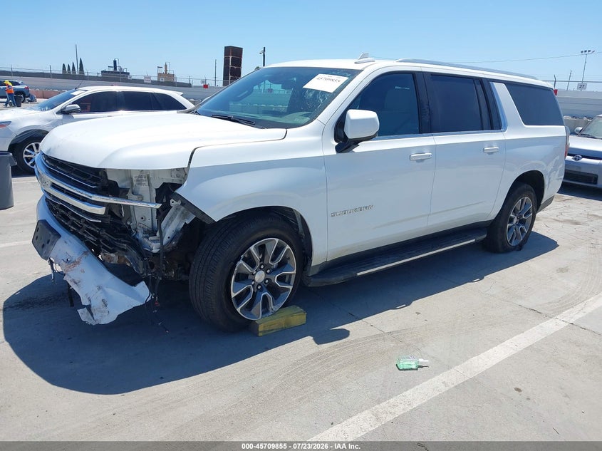 Vin: 1gnskckd0pr229005, lot: 46208511, chevrolet suburban 4wd lt 20232