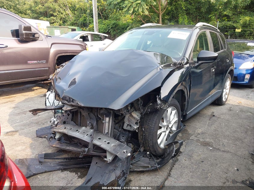 Vin: jm3ke2dy0e0304692, lot: 46208524, mazda cx-5 grand touring 20142
