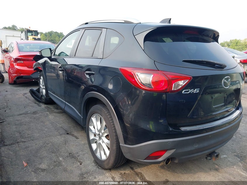 Vin: jm3ke2dy0e0304692, lot: 46208524, mazda cx-5 grand touring 20143