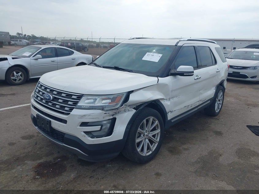 Vin: 1fm5k8f80ggb88012, lot: 46208542, ford explorer limited 20162