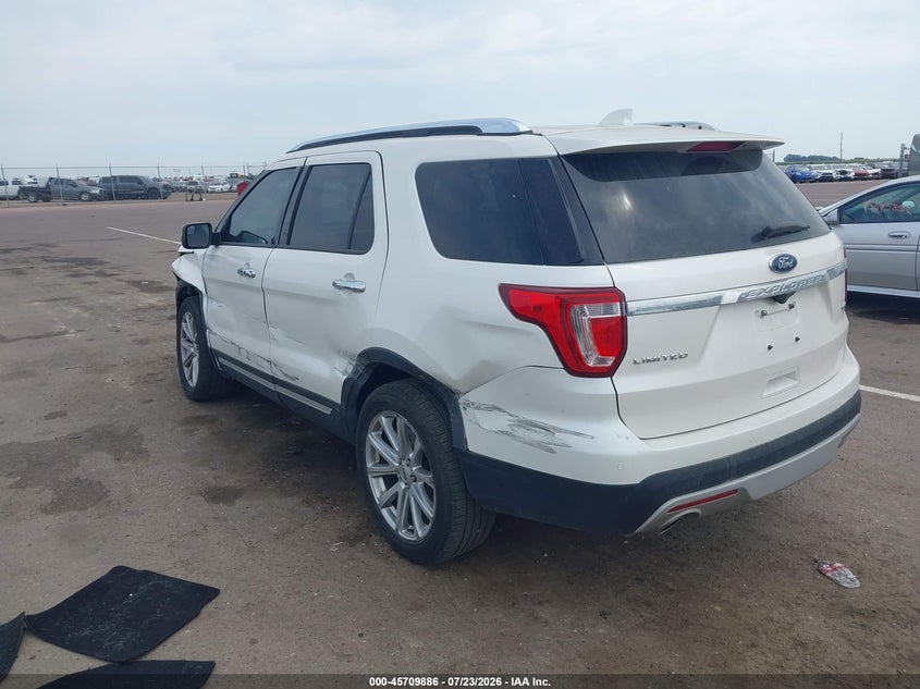 Vin: 1fm5k8f80ggb88012, lot: 46208542, ford explorer limited 20163