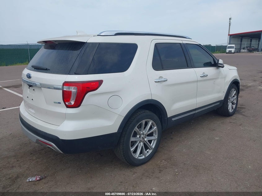Vin: 1fm5k8f80ggb88012, lot: 46208542, ford explorer limited 20164