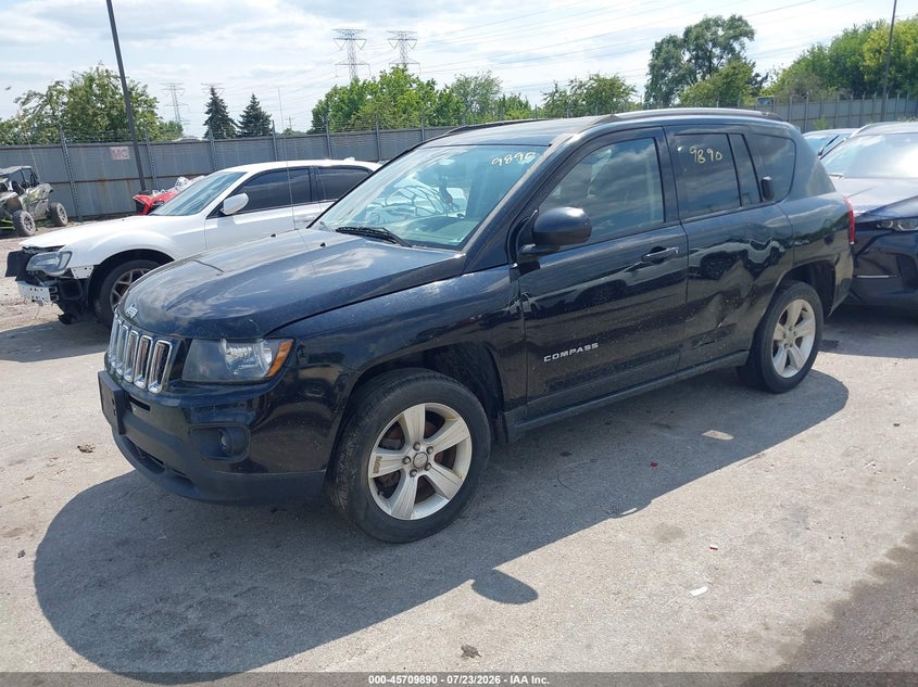 Vin: 1c4njcba4gd567986, lot: 46208546, jeep compass sport 20162