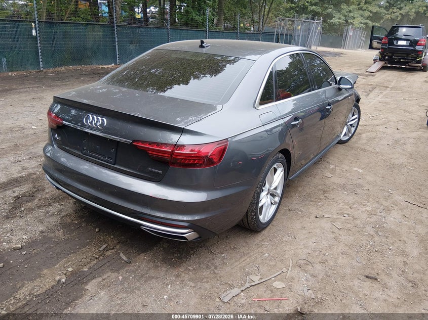 Vin: waudaaf47pn008606, lot: 46208557, audi a4 premium 45 tfsi s line quattro s tronic 20234