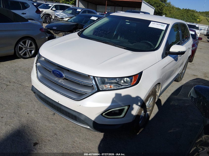 Vin: 2fmpk3j99gbb87623, lot: 46208560, ford edge sel 20162