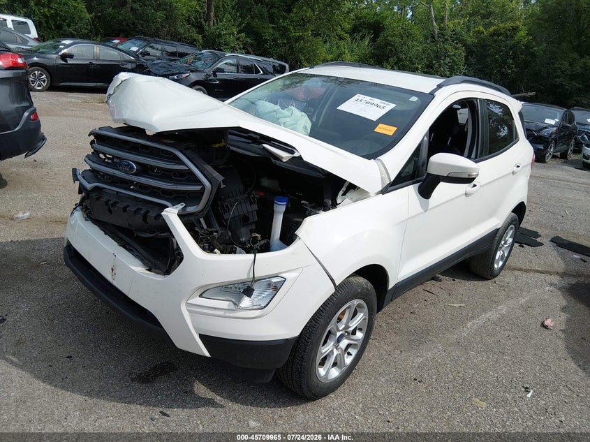 Vin: maj6s3gl1nc474377, lot: 46208621, ford ecosport se 20222
