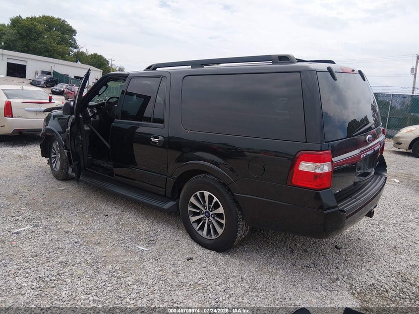 Vin: 1fmjk1jt5fef45373, lot: 46208630, ford expedition el xlt 20153