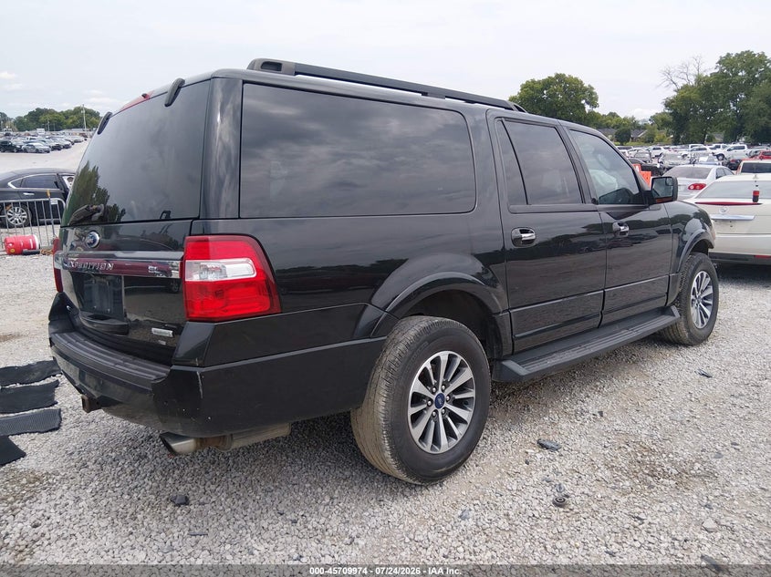 Vin: 1fmjk1jt5fef45373, lot: 46208630, ford expedition el xlt 20154