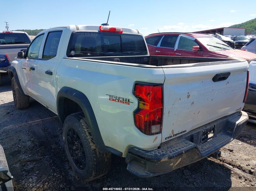 Vin: 1gcpteek4r1184072, lot: 46208658, chevrolet colorado 4wd trail boss 20243