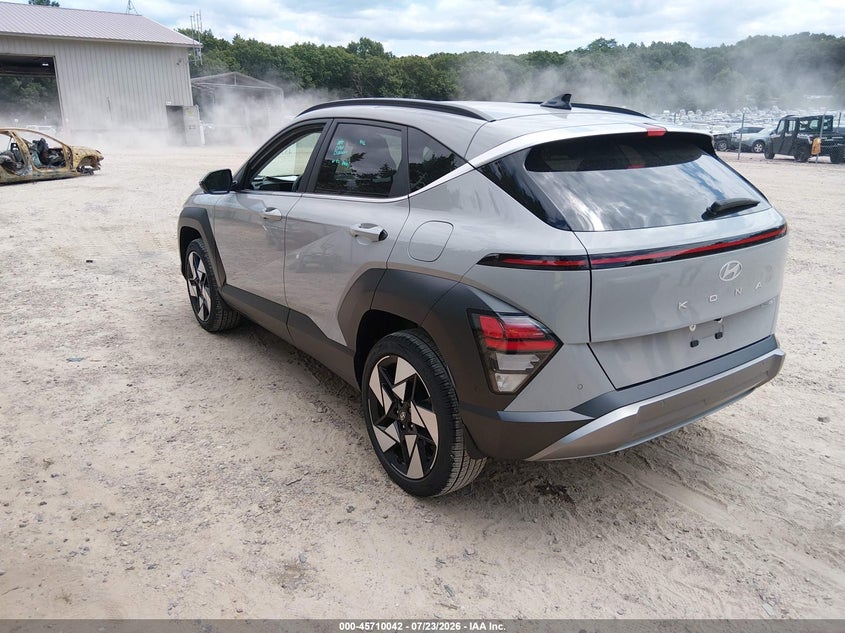Vin: km8heca33su291258, lot: 46208698, hyundai kona limited 20253