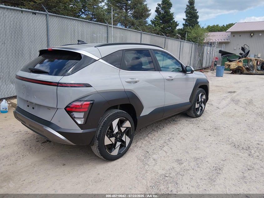 Vin: km8heca33su291258, lot: 46208698, hyundai kona limited 20254